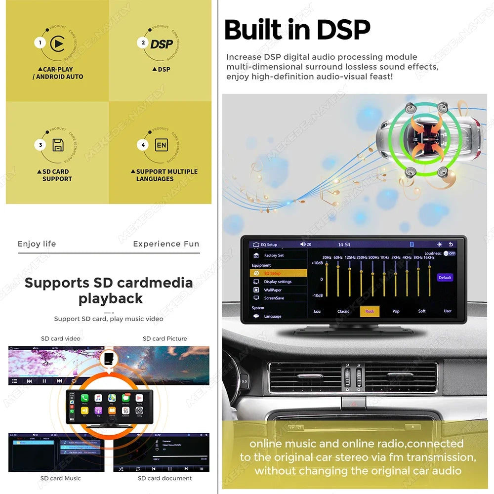 2026 6.86β / 10.26β CarPlay Touch Screen w/ Android Auto