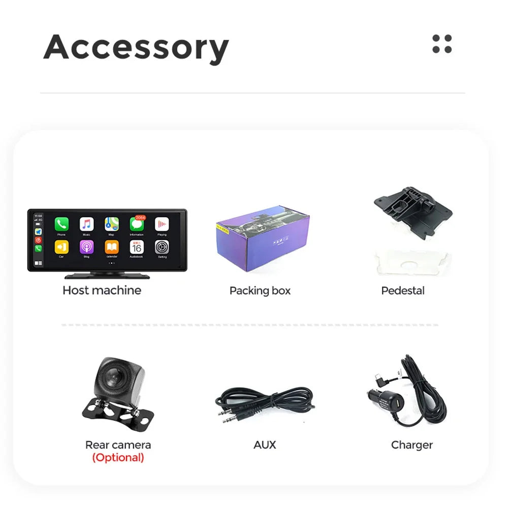 2026 6.86β / 10.26β CarPlay Touch Screen w/ Android Auto