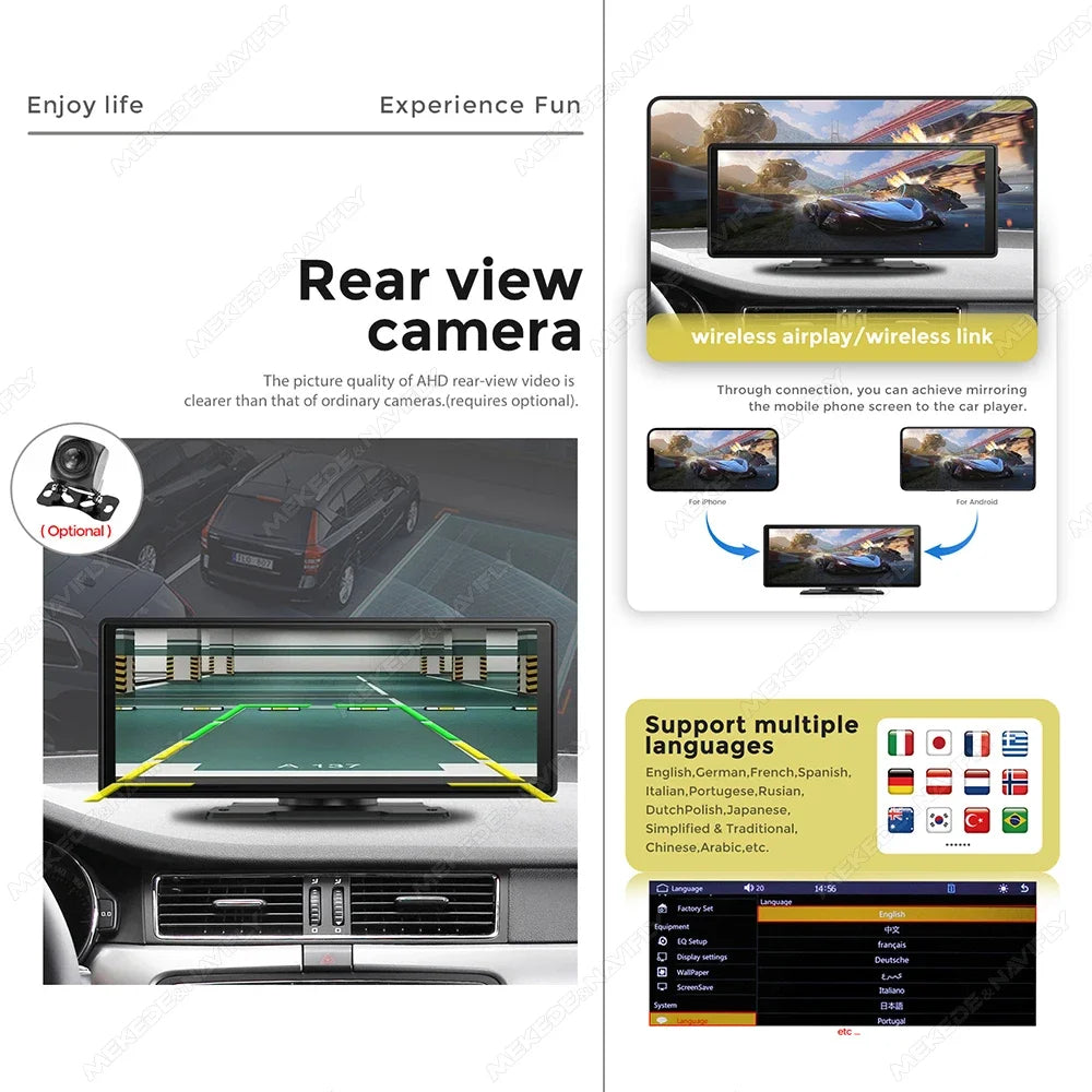 2026 6.86β / 10.26β CarPlay Touch Screen w/ Android Auto