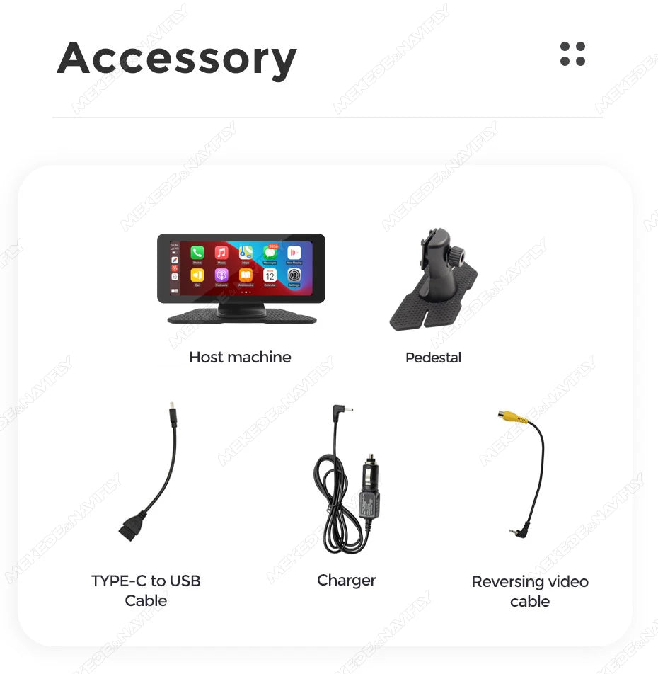 2026 6.86β / 10.26β CarPlay Touch Screen w/ Android Auto
