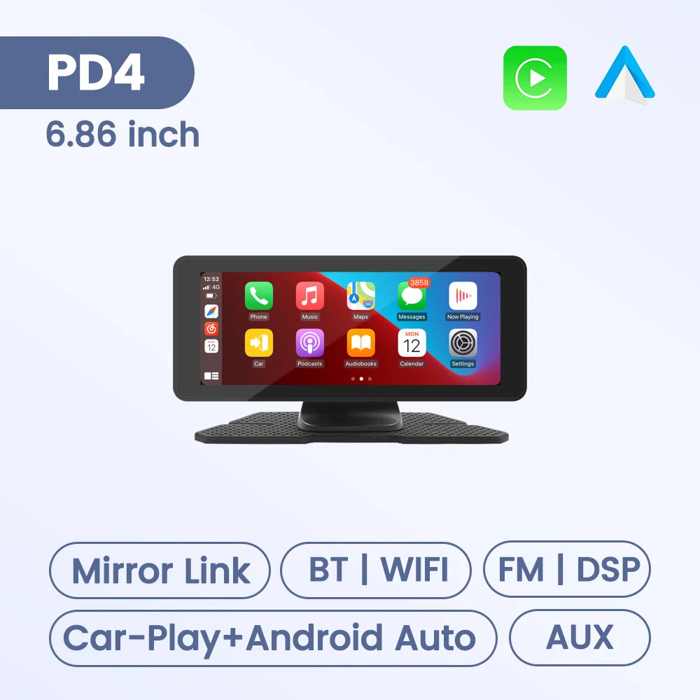 2026 6.86β / 10.26β CarPlay Touch Screen w/ Android Auto