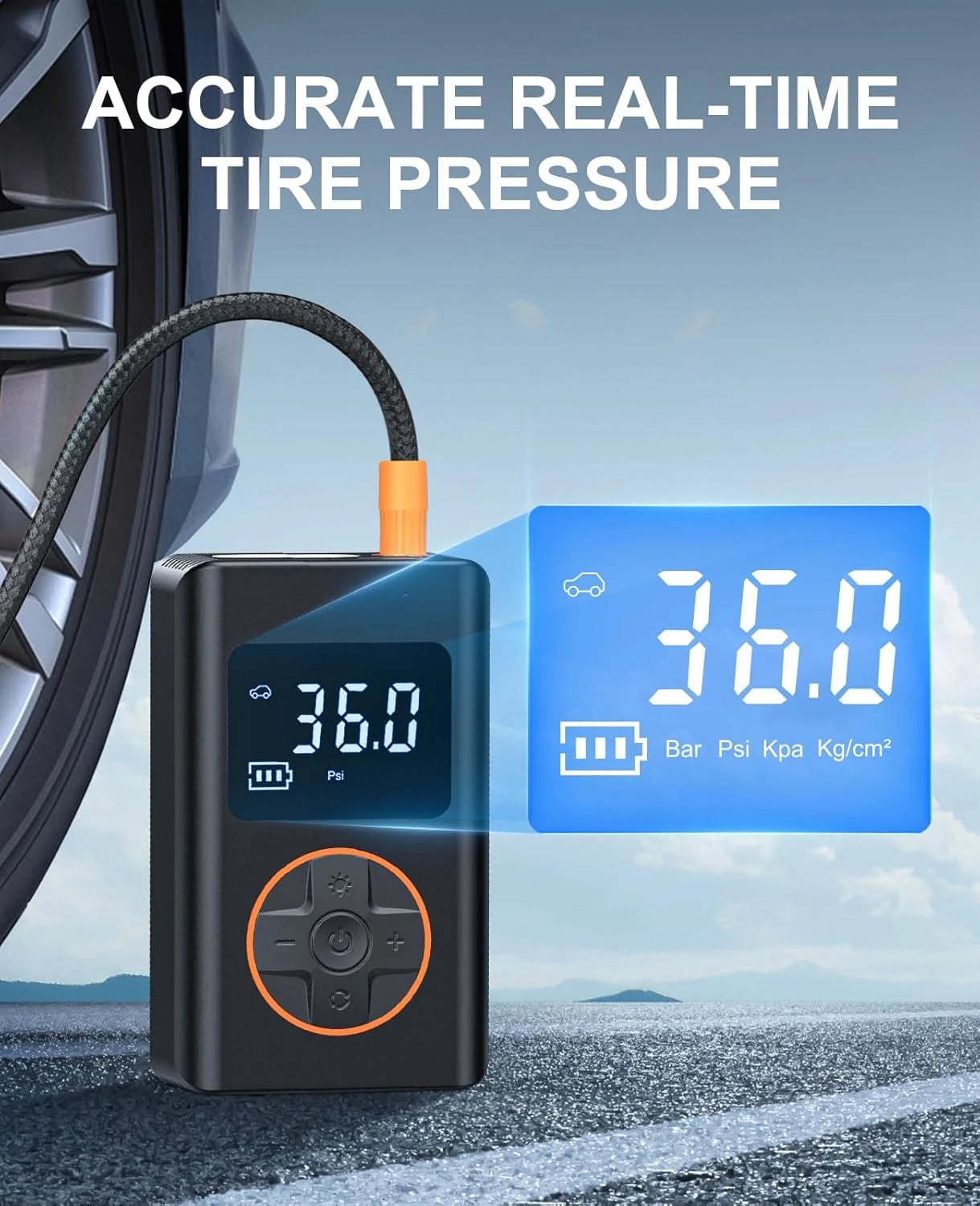 2026 Portable Air Compressor β Tire Inflator