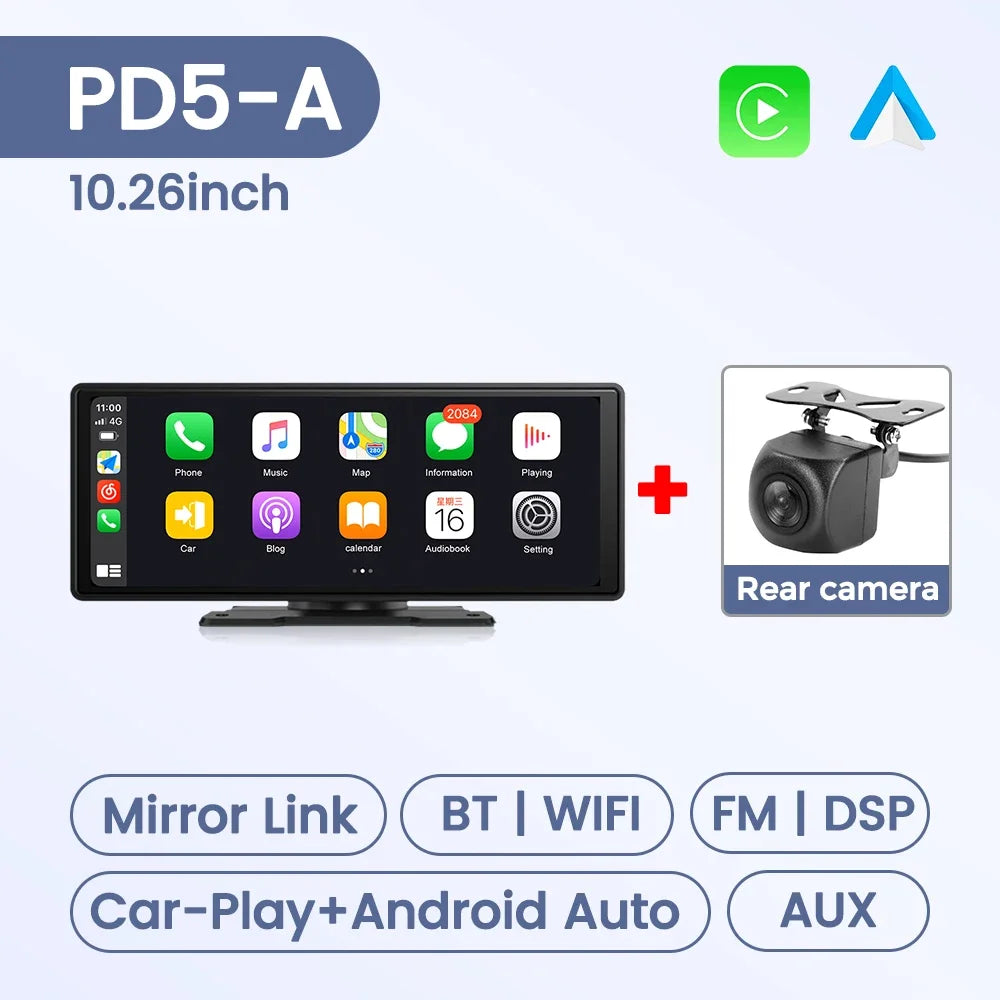 2026 6.86β / 10.26β CarPlay Touch Screen w/ Android Auto