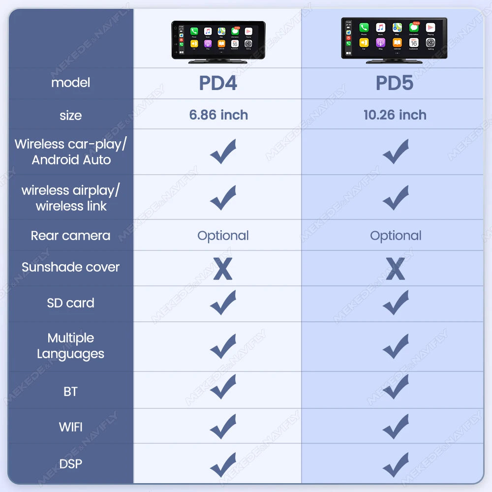 2026 6.86β / 10.26β CarPlay Touch Screen w/ Android Auto