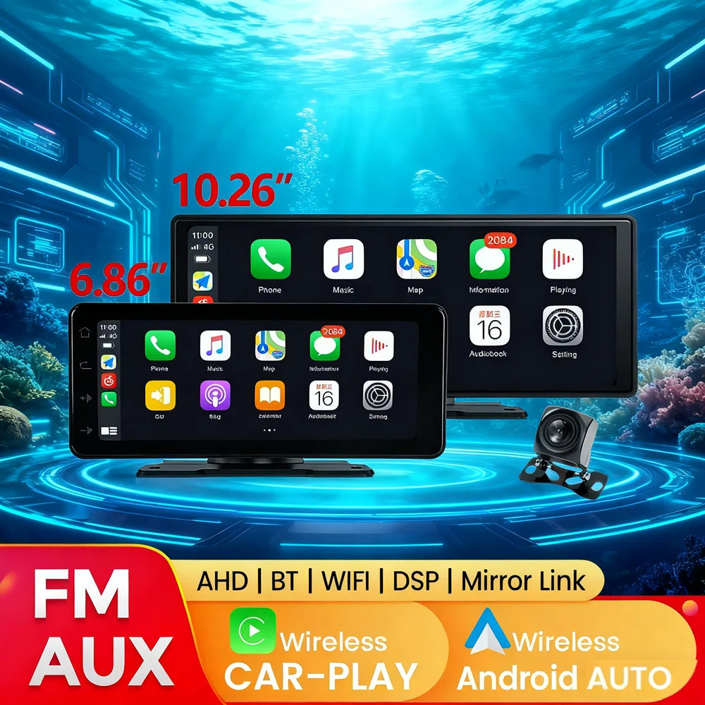 2026 6.86β / 10.26β CarPlay Touch Screen w/ Android Auto