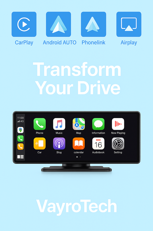 2026 6.86” / 10.26” CarPlay Touch Screen w/ Android Auto